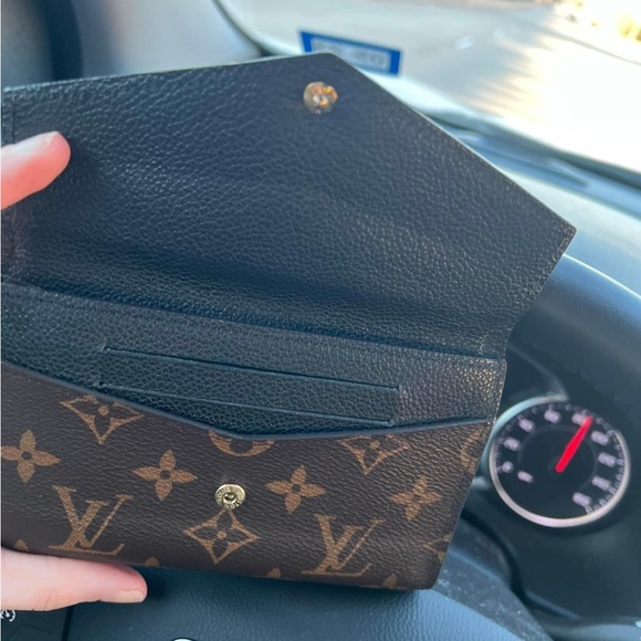 Pallas Compact Wallet Noir & Monogram - Picture 5 of 15